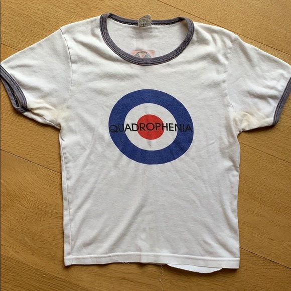 Quadrophenia Who T Unique, sexy, cropped T sz M